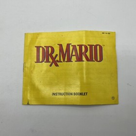 Nintendo NES Dr. Mario con Funda Manual + Caja Aut&eacute;ntica Probada y Funcionando 1990