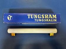 Tungsram Linestra 60W S14s Opal White 235V Line Lamp Dimmable Incandescent 30cm