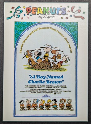 A Boy Named Charlie Brown Baseball 1995 Peanuts Card #31 (NM)