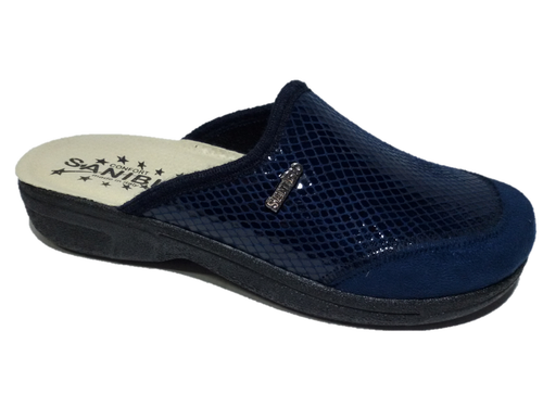 CIABATTE DONNA SANITARIA PANTOFOLE LINEA COMODA BLU ROSSO PLANTARE CONFORT  - 453 | eBay