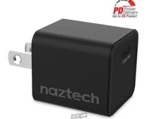 Naztech 20W PD Mini Fast Wall Charger Black