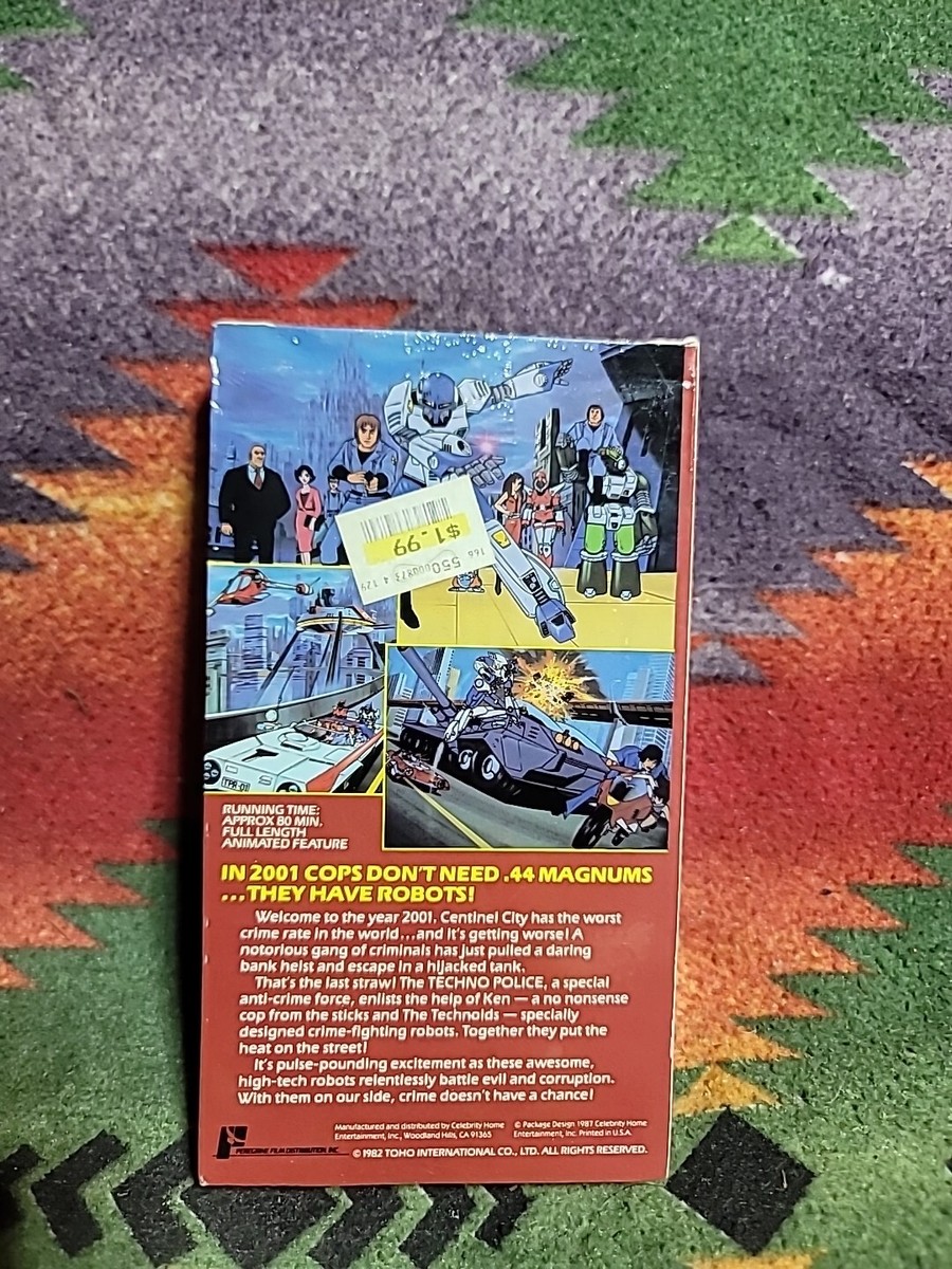Techno Police 21C (VHS, 1995) for sale online | eBay