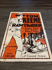 1937 Raw Timber Pressbook Cover Sheet (A)
