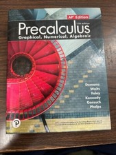 Precalculus Graphical, Numerical, Algebraic 1...