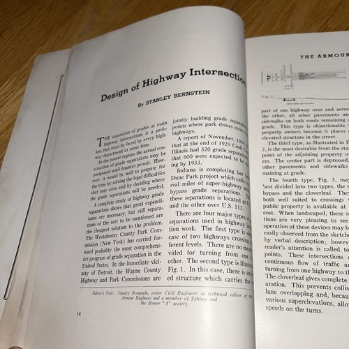 1935 ARMOUR INSTITUTE OF TECHNOLOGY Magazine THE ARMOUR ENGINEER now IIT - Picture 5 of 10