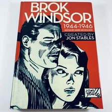 SIGNED Hope Nicholson Brok Windsor 1944–1946 Jon Stables HC Kickstarter #0351