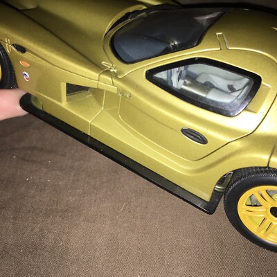 Autoart Panoz Esperante GTR-1, Rare Gold 1:18 Diecast Model Car | eBay