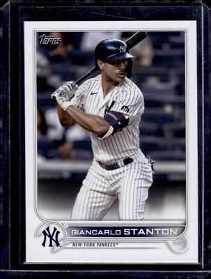 2022 Topps #650 Giancarlo Stanton Advanced Stat #/300
