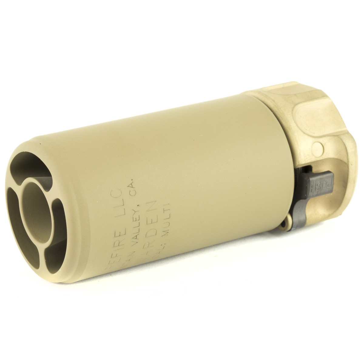 実物　Surefire WARDEN Muzzle Black　サプレッサー Surefire, Warden Blast Regulator, Multi Caliber, 5.56MM