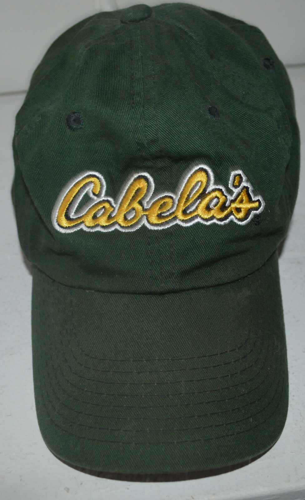 CABELAS Hat Strapback Stitched Raised Lettering  … - image 1