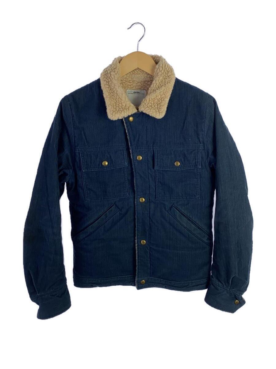 Visvim Jacket Navy Cotton Plain Size 1 with Imperfection on Visvim Jacket Navy Cotton Plain Size 1 with Imperfection on