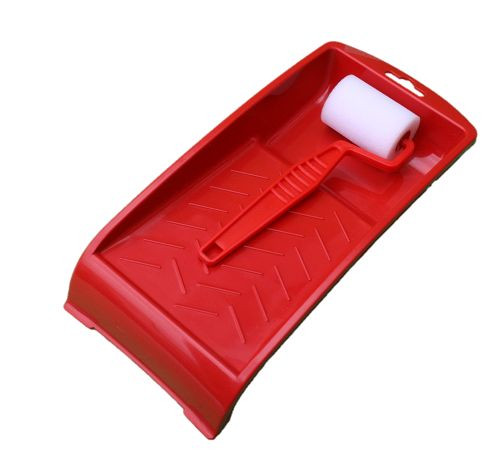 Laminierrollenset 3-tlg klein Walze Bügel Wanne GFK - Bild 1 von 2