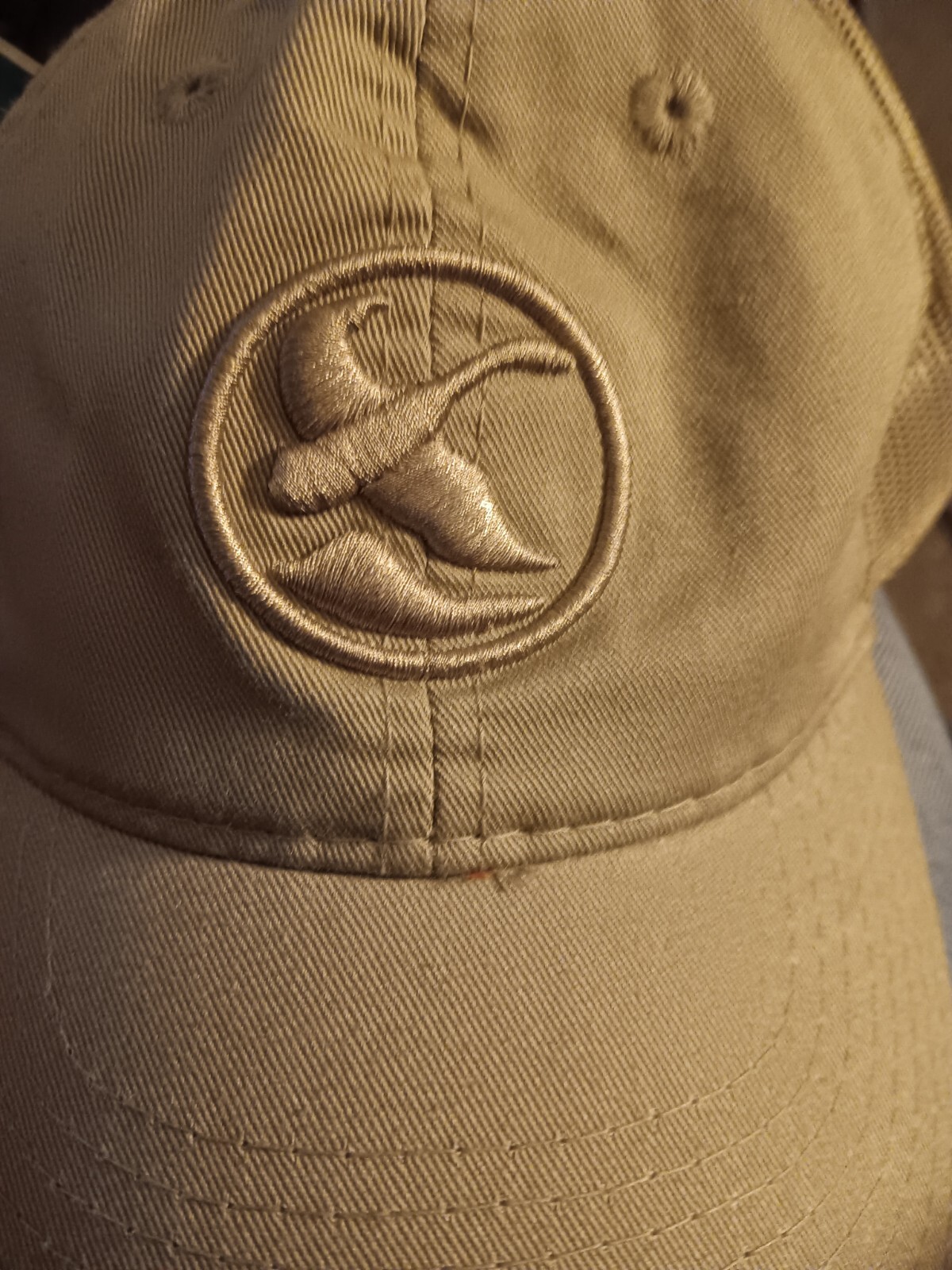 Gander Mountain Hat Strapback Adjustable Cap Tan … - image 1