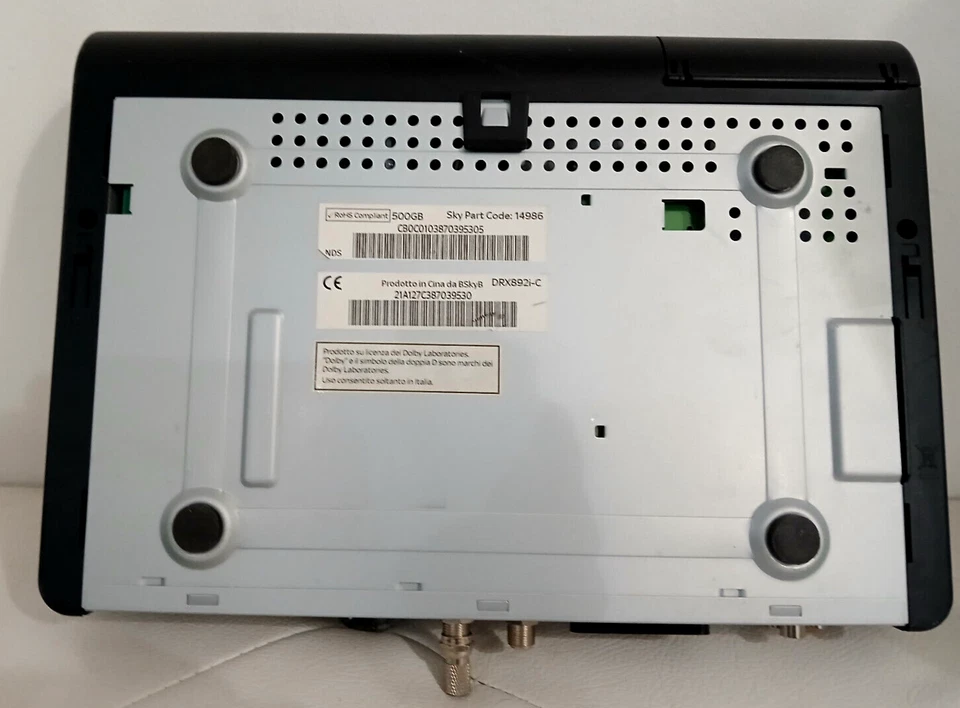MY SKY HD ON DEMAND 500GB DECODER USATO FUNZIONANTE - Immagine 3 di 3
