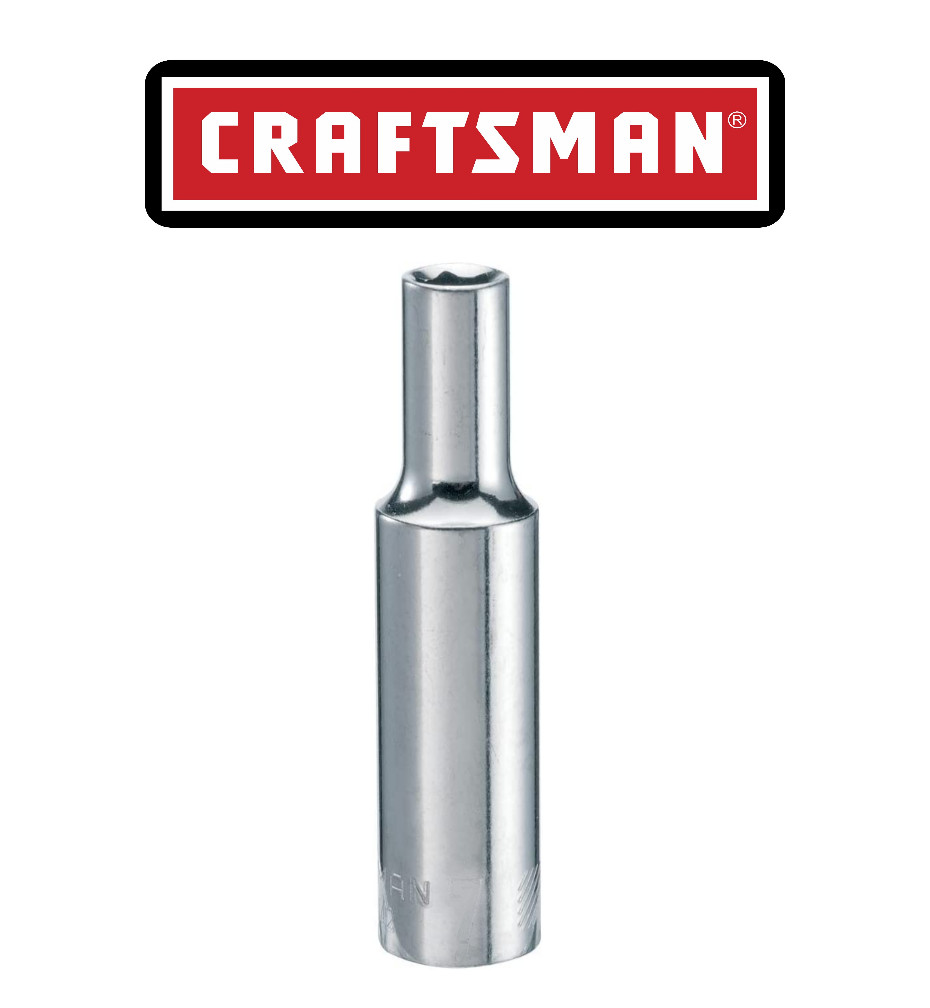 NEW Craftsman Socket 1/4, 3/8 & 1/2" Drives, Shallow Deep 6 &12 pt choose size