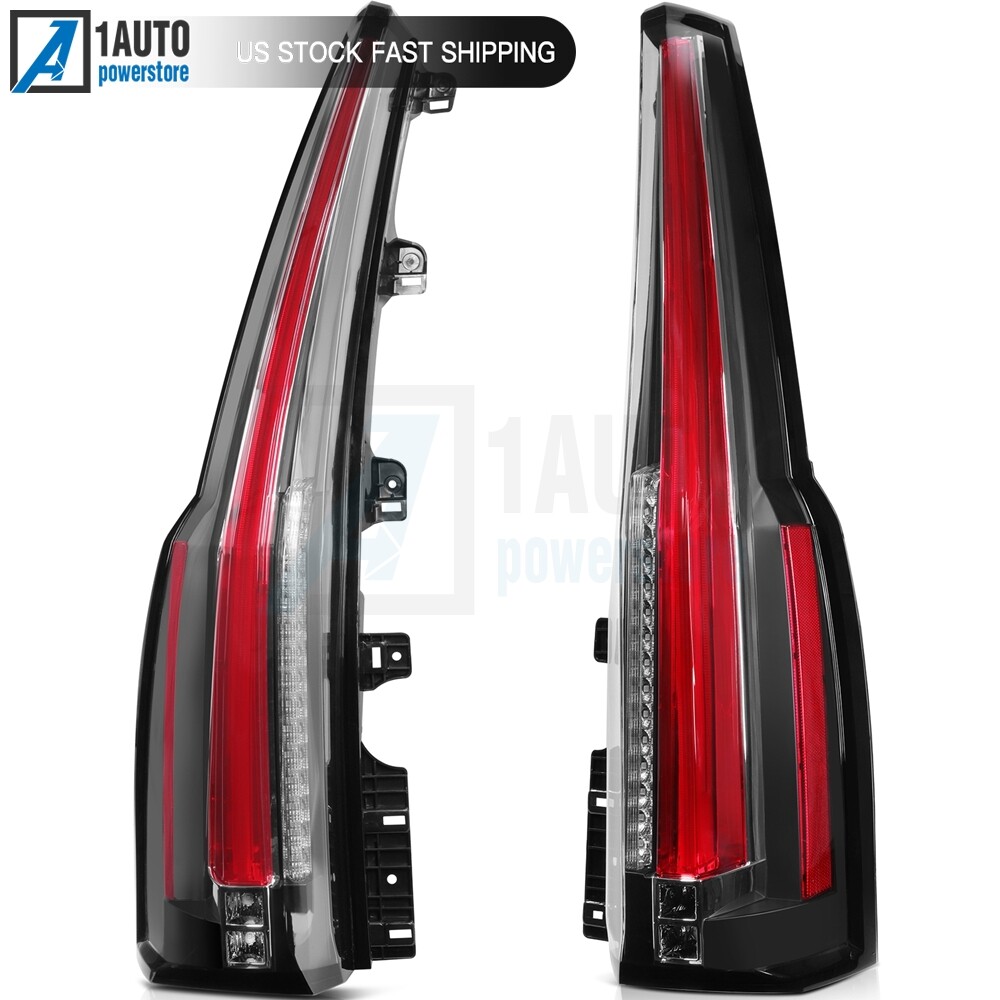 Tail Lights LED Brake Turn Lamps Rear Pair For 2015-2020 GMC Yukon XL 5.3L 6.2L