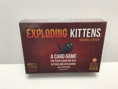 Exploding Kittens Card Game For People Who Are Into Kittens & Explosions Sealed