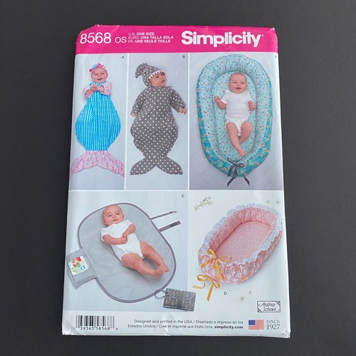 Simplicity Sewing Pattern 8568 OS Baby Accessories Pattern (One Size) Uncut