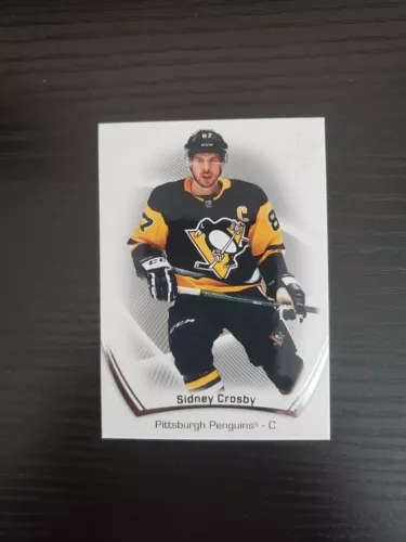 Sidney Crosby - 2021-22 Upper Deck SP Authentic Hockey Base Card #87