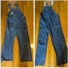2 Pairs of Vintage 90's Denim Overalls I Used To Wear To Ska Shows