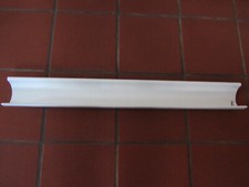 2x INEFA Dachrinne weiß halbrund NW 100 PVC Gartenhaus Regenrinne Kunststoff