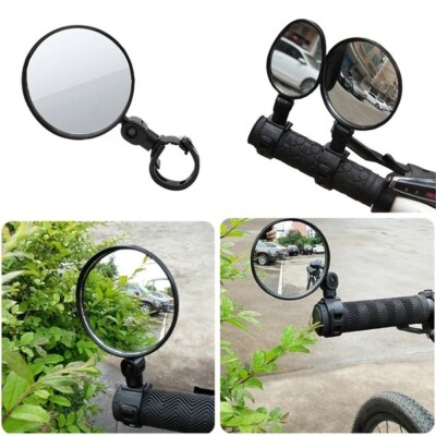360° Rearview Bicycle Rear Wide Range View Mirror For Cycling Bike Handlebar 360° Rearview Bicycle Rear Wide Range View Mirror For Cycling Bike Handlebar