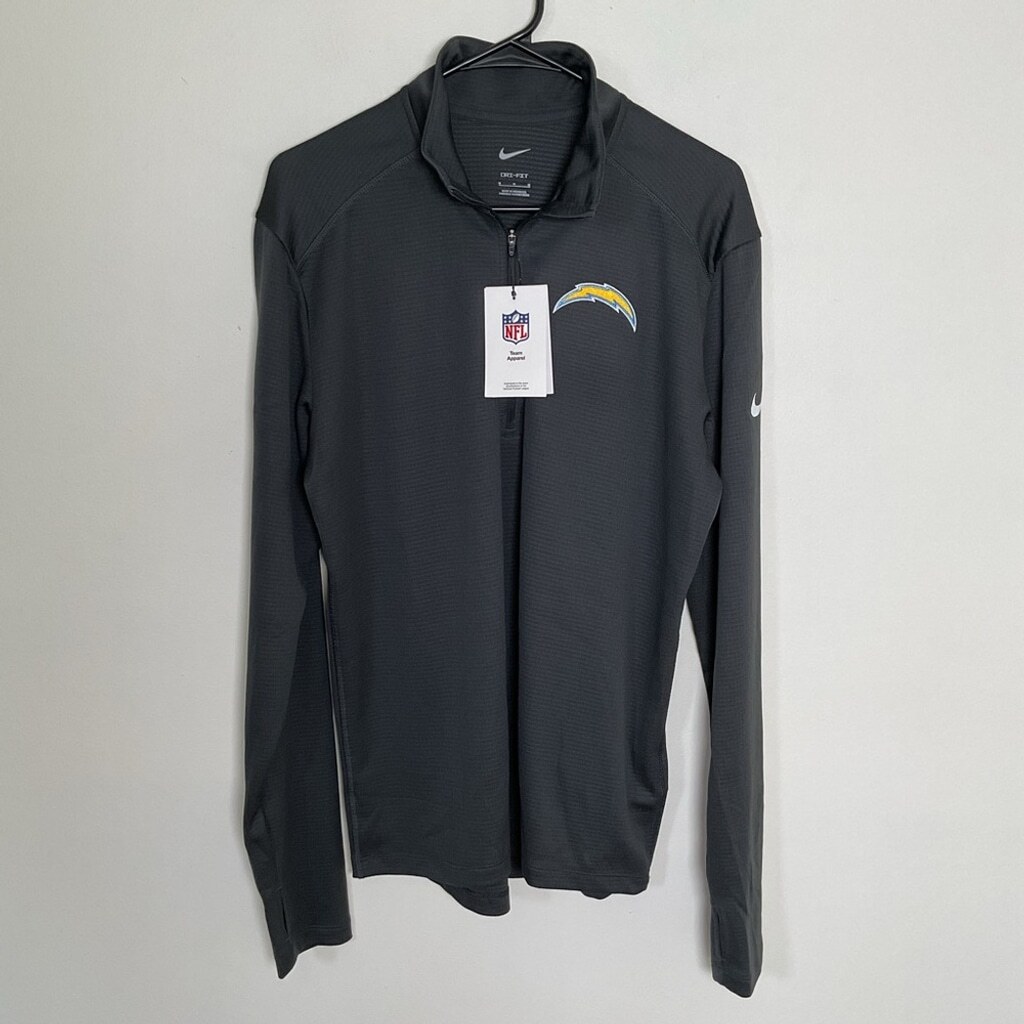 SACAI X NIKE Maglione Nike Uomo NFL San Diego Chargers 1 4 Zip Dri Fit