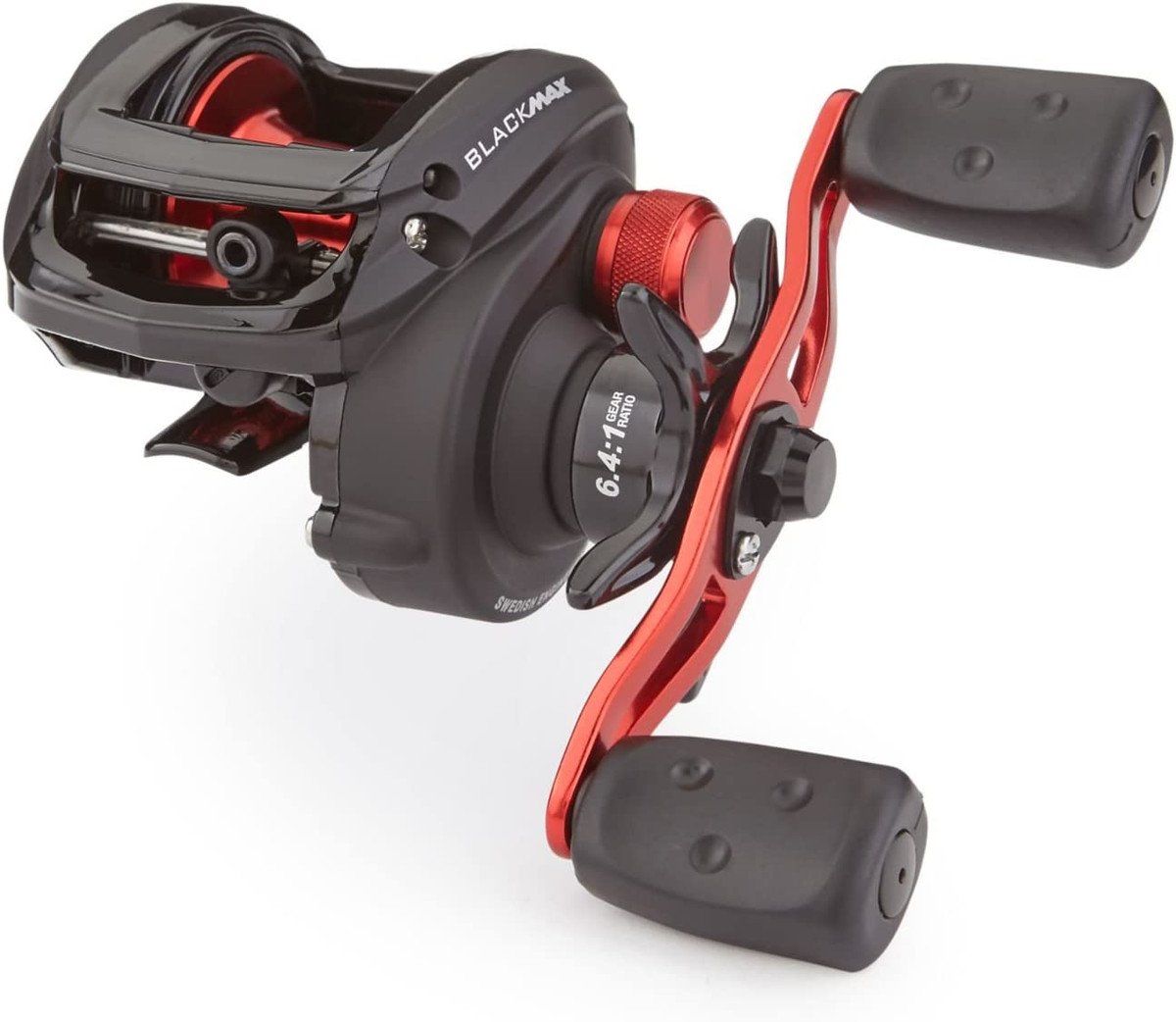 Abu Garcia BMAX3L Black Max LowProfile Baitcast Fishing Reel, Left