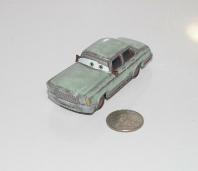 Disney Pixar Cars - Andy Vaporlock - Rust-eze Fan - Diecast Metal 1:55 Scale GUC