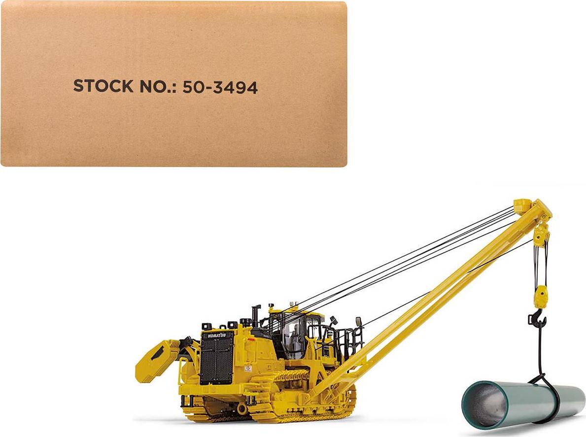 コマツ　D155CX-8 パイプレイヤー 1:50 Amazon.com: First Gear 1/50 Komatsu D155CX-8 with K170