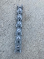 MIL-Spec 1/4-28 Thread 6-Stud Terminal Block, pn MS27212-3-6