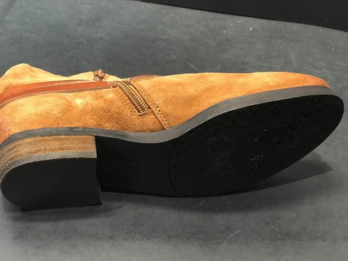 Neu Corso Como Seaton hellbraun Wildleder Western KNÖCHEL Damenstiefel Größe US 7 M - Bild 7 von 7