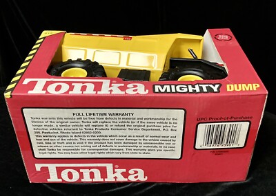 Vintage 2000 Pressed Steel Tonka Mighty Dump Truck Model 768