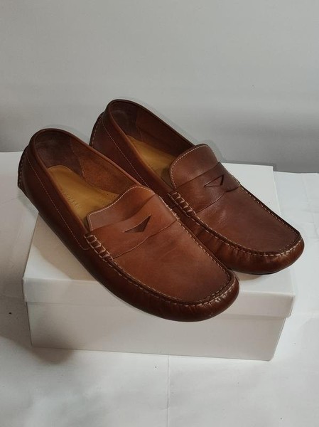 Men Cole Haan Loafers Orange Leather 11