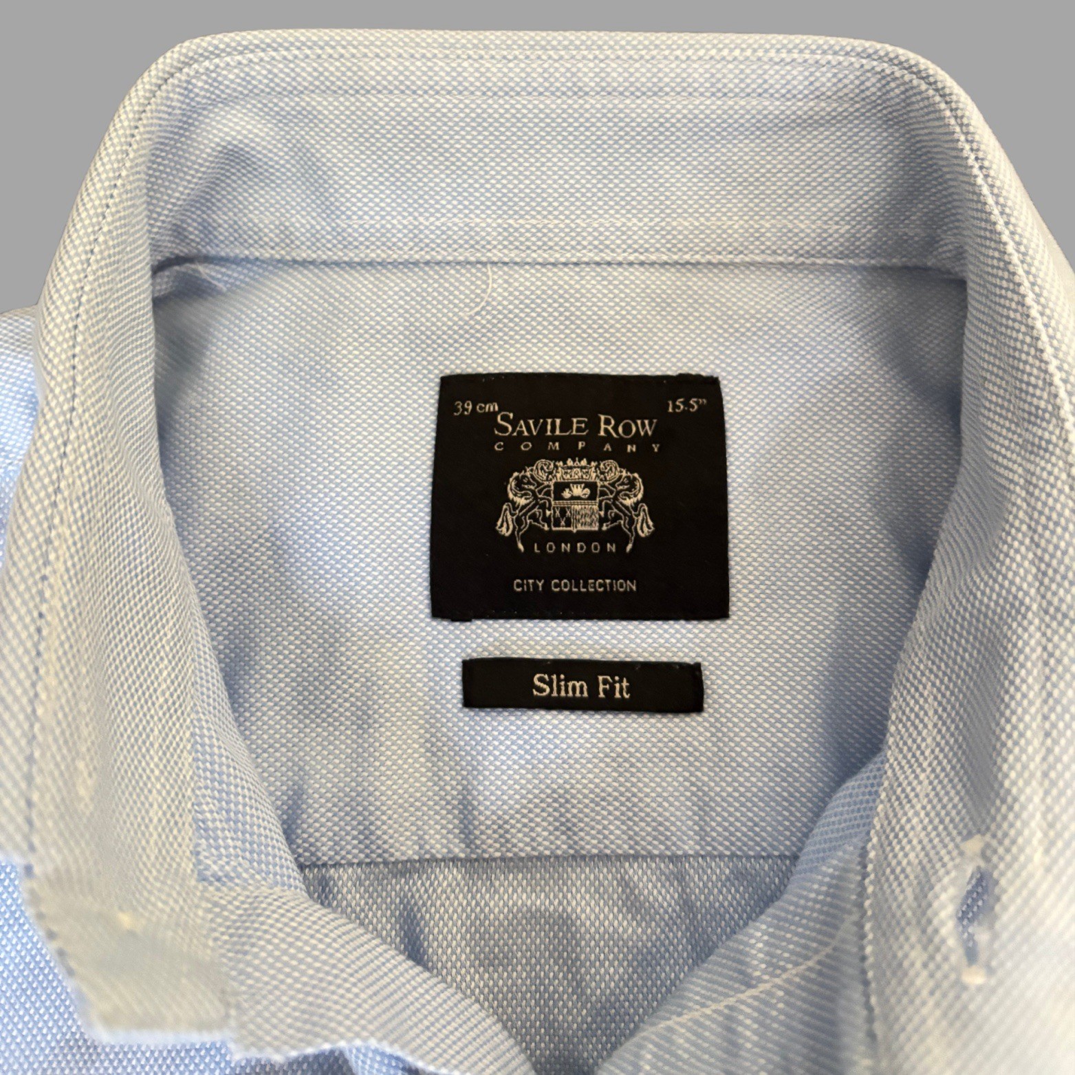 FILA Camicia uomo Saville Row Company taglia 39 cm (15 5 pollici)