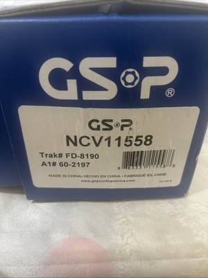 GSP NCV11558 Front Right CV Axle Assembly fits Ford 10-12 Fusion  Lincoln 10-12