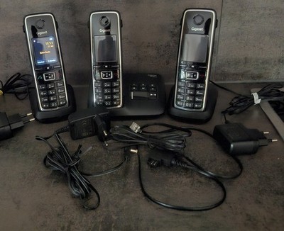 Gigaset C530A Trio Schnurlostelefon, 3 Mobilteile
