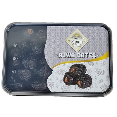 Sunny Fruit Ajwa Dates - 2 Boxes - Total 28.2 Oz - 800g- EXP-11/20/27