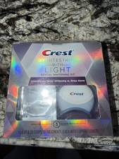 Crest 3D Whitestrips With Light Dental Teeth Whitening Kit 1 Light 20 Strips DMG