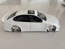 Jada Lexus Gs430 Dub City White W Dub Rims 124 Diecast No Box