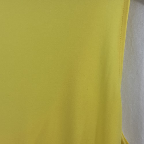 Abito donna NEW YORK & COMPANY giallo brillante elasticizzato collo cappuccio taglia large nuovo con etichette - Foto 12 di 14