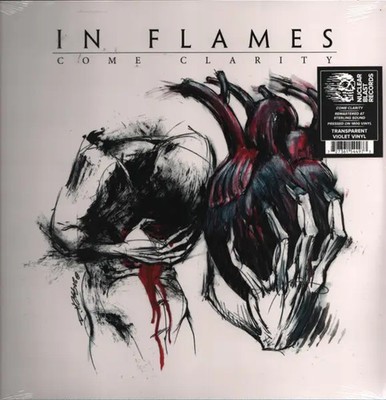 2xLP In Flames Come Clarity VIOLET TRANSPARENT VINYL, 180G NEW OVP Nuclear