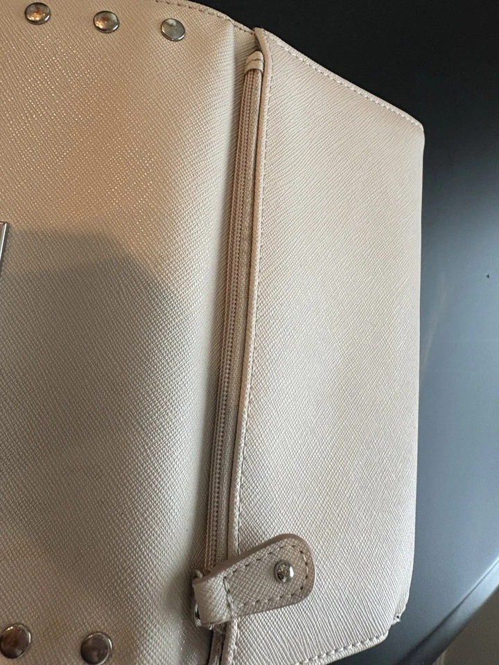 Cartera Tommy Hilfiger Rosa Triple Plegable, Chequera, Tarjeta de Crédito, Moneda con Cremallera, Snap Foto 3 de 4