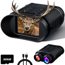 Valentines Day Gifts  Night Vision Goggles - 5W Upgraded 4K HD Bright Black