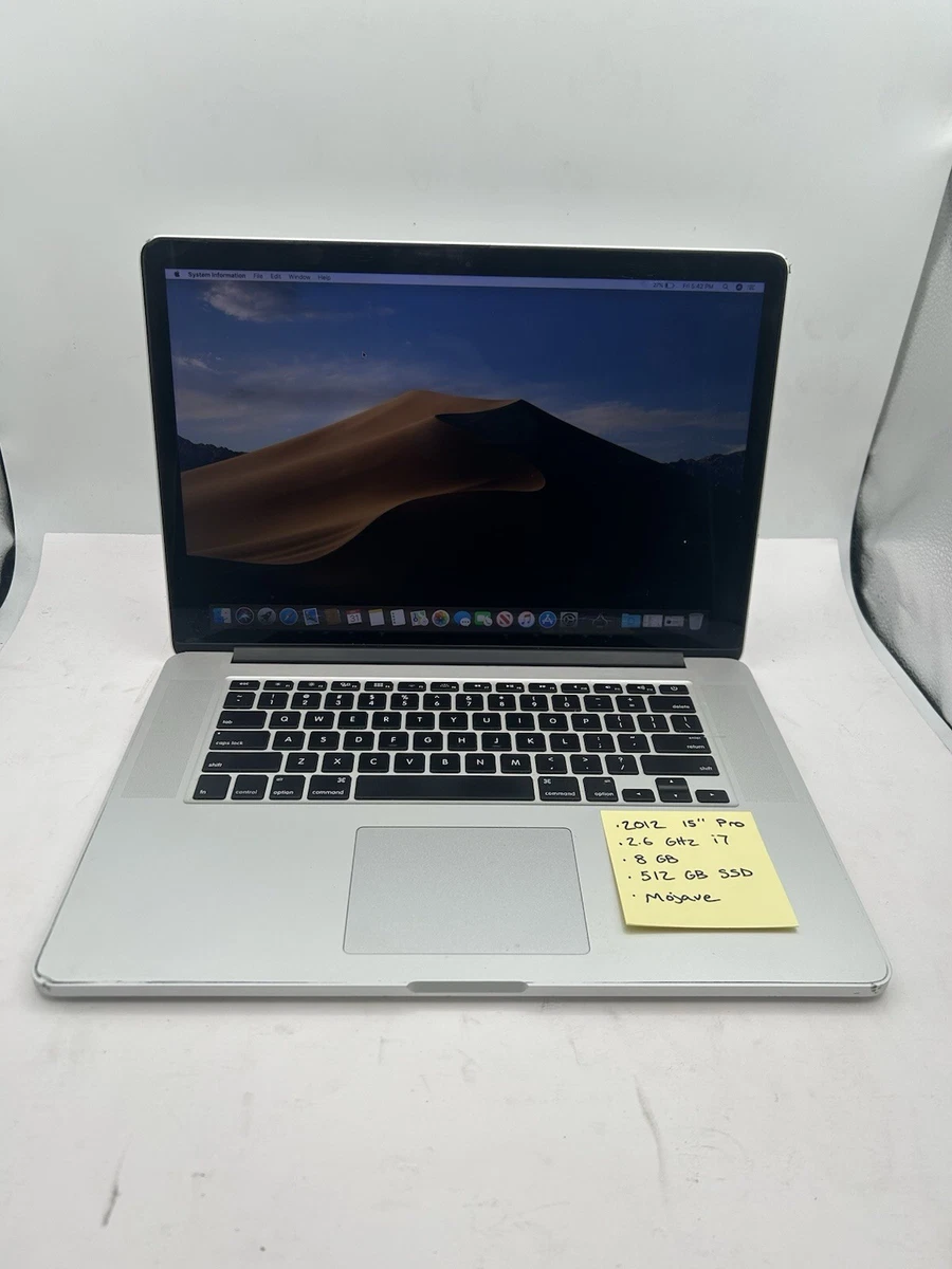 Macbook Pro 15 2012 for sale | eBay