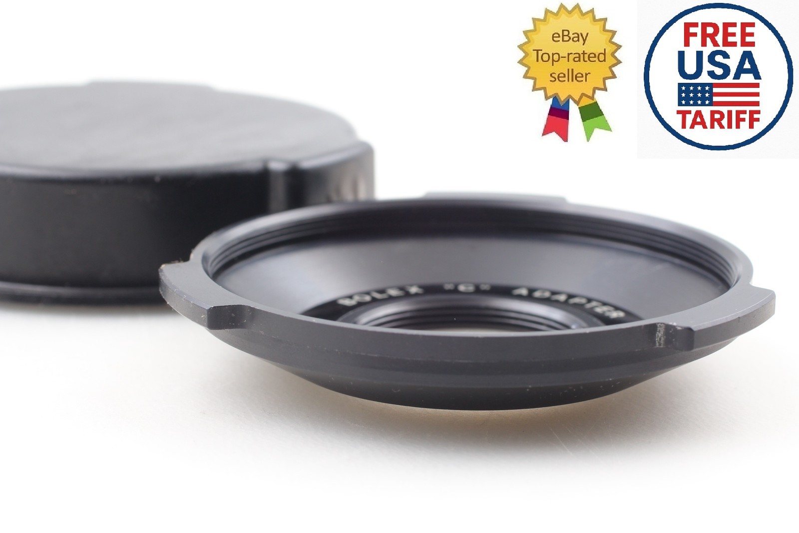 S RARE! [MINT] Bolex C mount Adapter Bayonet EBM SBM 16mm Film Camera From JAPAN