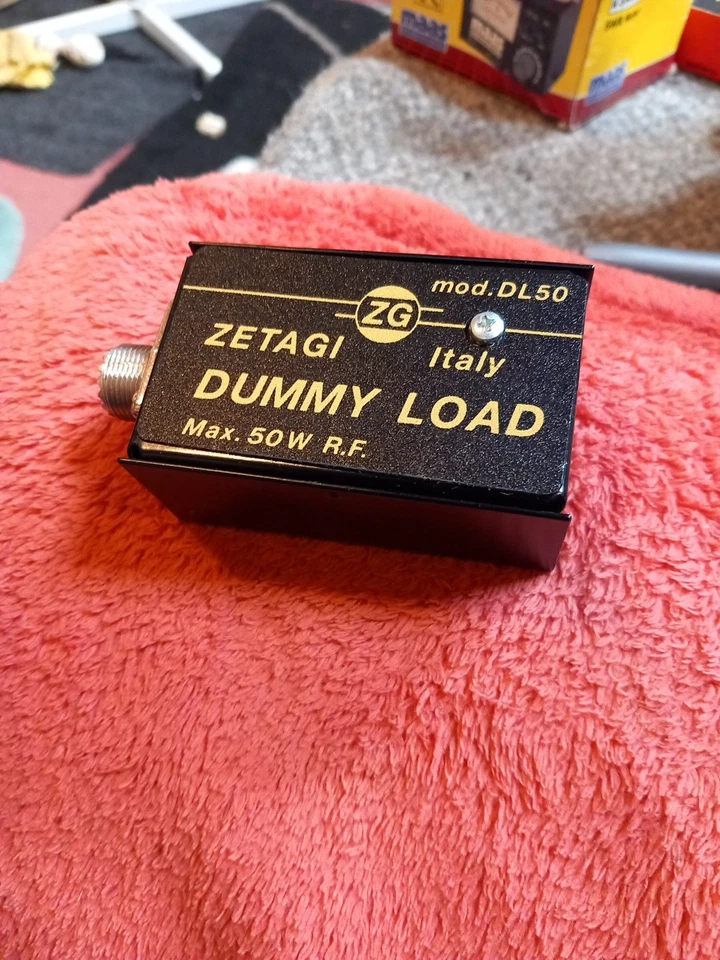 ZETAGI DL50 0-500MHz 50W DUMMY LOAD CB/ AMATEURFUNK - Bild 2 von 4