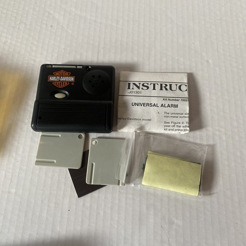 Harley Davidson universal alarm Battery Power Pull Tab Card Security System