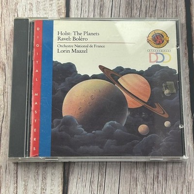 Holst Ravel   The Planets Bolero CD 1988 CBS Masterworks Lorin Maazel Classical