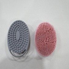 Silicon Body Cleaning Scrubber Bath Shower Brush Comb Non-Toxic
